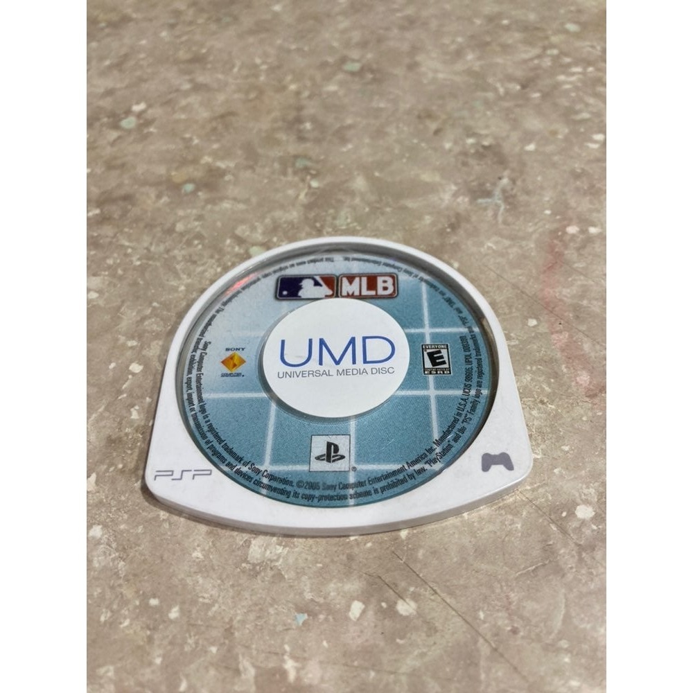Sony MLB Video Game PSP N/A White UMD Disc Only‎ Sports Baseball